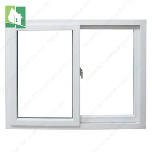 Foshan OJY white casement vinyl window utility for use in garages porches slider window is perfect buildings