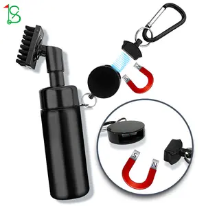 Factory Supply Customized Golf Club Brush Golf Accessories Tool Golf Water Spray Brush