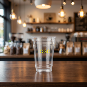 Jiuzhou Customized Logo R16 PLA Disposable Food Grade Cup with C96/D108 Lids for <b>Bubble</b> <b>Boba</b> Tea - Product Image 3