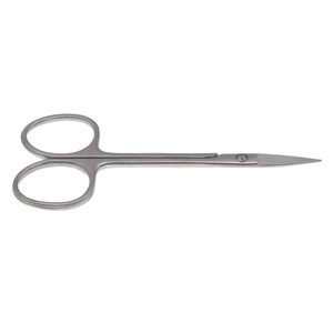 RAAYIN IMPEX Premium Silver Stainless Steel <b>Cuticle</b> <b>Scissors</b> (Right-Handed Sharp Edge Durable Nail Art) - Product Image 2
