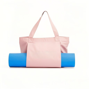 カスタムプリントロゴ入りキャンバスヨガバッグ、ヨガマットキャリア、ポリコットンバッグ、スポーツヨガトートバッグ - Product Image 4