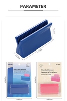 Porte-craie de tailleur 7,5*2,3*3,8 cm, aiguiseur de craie de tailleur, outil de ponçage portable pour la couture domestique