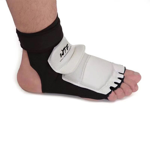 Custom elastico mezzo piede protettivo copre comode <span class=keywords><strong>protezioni</strong></span> traspiranti per la caviglia per l'allenamento di <span class=keywords><strong>Taekwondo</strong></span> arti marziali - Product Image 1