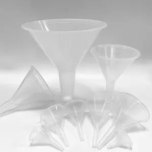 Small Plastic Funnel Large Small Sizes Funnels Cheap Price Plastic Thicken Funnel For Laboratory Kitchen