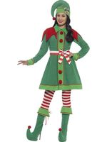 Erwachsenen-Kostüm für Weihnachten, TV und Film, Unisex, Rot+Grün, Polyester-Röcke, Faschingskostüm für Party, Feier, Bühnenshow, Karneval