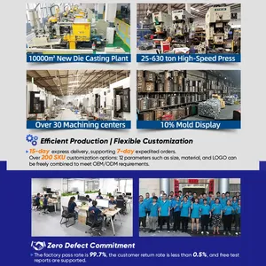 OEM 맞춤형 A380 ADC12 알루미늄 합금 다이캐스팅 부품 금형 오토바이 및 자동차용 고품질 주조 서비스 - Product Image 4