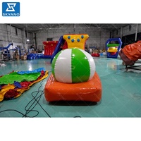 Boules gonflables flottantes pour parc aquatique, obstacles et marqueurs de jeu gonflables pour jeux aquatiques