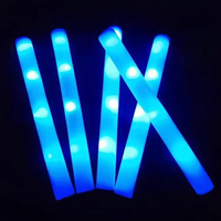 Neue LED-Leuchtstäbe Party-Zubehör Schaumstoff-Leuchtstäbe UV-Druck Individuelles Logo Konzert Festliche Veranstaltungen Werbegeschenke