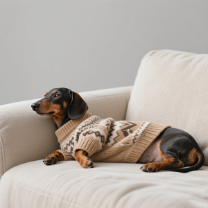 Joymay 2025 Summer Luxury Knitted Wool Dachshund Sweater <strong>for</strong> <strong>Dogs</strong> Trendying Pet <strong>Jumper</strong> with Custom Printing Private Label - Product Image 5