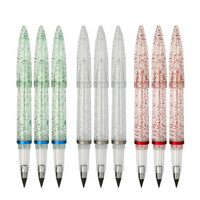 Crayon éternel Star Pencil Black Technology, sans taille-crayon, effaçable, mine incassable, écriture sans encre, pour croquis, écriture et maintien de la posture positive