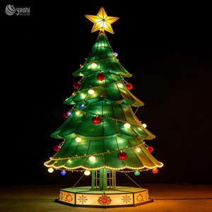 Christmas Forest <b>Light</b> Show LED Christmas <b>Tree</b> Lantern Manufacturer Supply Seasonal Holiday <b>Light</b> Performance Decorations - Product Image 5
