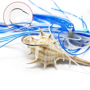 Luya appât 5 couleurs gland <span class=keywords><strong>homme</strong></span> barbu composé paillettes pêche en mer Proboss basse - Product Image 6