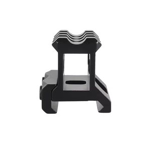 Support de montage sur rail Picatinny à 3 fentes en alliage d'aluminium, accessoire tactique compatible, équipement durable pour la chasse en extérieur, personnalisable OEM - Product Image 1