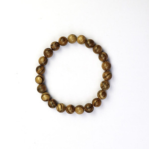 Bracciali all'ingrosso con perle di legno di wengé e sandalo naturali, profumati e aromatici, da uomo, 6mm 8mm 10mm 12mm - Product Image 6