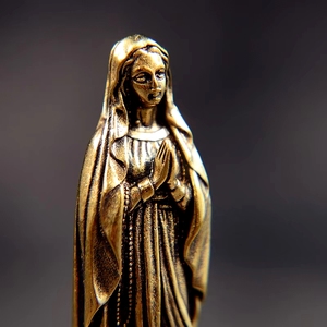 Estatua Religiosa Moderna al por Mayor, Escultura de María Magdalena en Cobre, Artesanía Única para Decoración y Regalo - Product Image 3