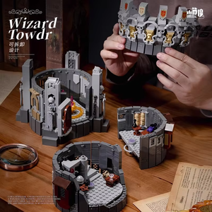 IN STOCK JD047 MOC Medieval Wizard Tower Building <b>Blocks</b> Model Construction Bricks Assembling Toys for Boys Christmas Gift Set - Product Image 6