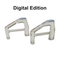 Support horizontal numérique pour console PS5 Slim & Pro Support triangulaire horizontal avec tapis antidérapant d'origine pour PS5