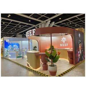 Stands Personalizados para <span class=keywords><strong>Exposiciones</strong></span> con Estructura de Madera, Impresión por Sublimación Ecológica, Guangdong |   Diseño de Stand de Exhibición - Product Image 3