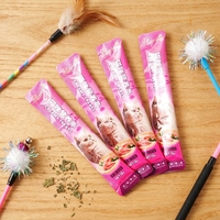 Nouveau Produit OEM/ODM : Bâtonnets pour Chat au Thon et Poulet, Aliment Humide Liquide au Foie de Poulet Frais, Mousse Lisse à Haute Teneur en Viande, Friandises pour Chat