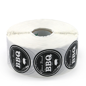 Etiquetas adhesivas en rollo de grado alimenticio: etiquetas impermeables impresas personalizadas para envasado de alimentos y botellas - Product Image 3