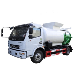 Cina Dongfeng 4x2 6cbm camion per la pulizia delle acque reflue sottovuoto camion per fanghi di aspirazione camion in vendita - Product Image 1