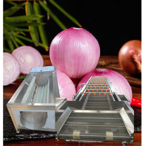 Máquina automática para lavar verduras, línea de limpieza y secado para compras al por mayor, máquina para lavar chiles rojos, altamente recomendada - Product Image 1