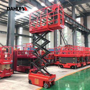 Platform Scissor Lift Besar Berpenggerak Sendiri, Mesin Hidrolik Industri, Peralatan Pengangkat Luar Ruangan yang Tahan Lama - Product Image 2