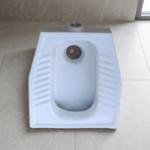 Vistaar เครื่องสุขภัณฑ์เซรามิกสีขาวกระทะตะวันออกห้องน้ำพอร์ซเลนห้องน้ำห้องส้วมตู้เก็บน้ำอุปกรณ์เสริมเกรด - Product Image 6