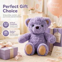Juguete de Peluche Interactivo con IA, Muñeco Educativo con Respuesta de Voz, para Niños y Familia, Alivia el Estrés, Relleno de Algodón PP, ODM