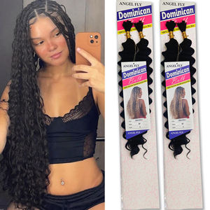 DOMINICAN DEEP BULK, <span class=keywords><strong>tresses</strong></span> faites à la main en fibre haute température, <span class=keywords><strong>tresses</strong></span> privées, crochet, <span class=keywords><strong>tresses</strong></span> passion twist, styles d'expression, <span class=keywords><strong>tresses</strong></span> douces - Product Image 1