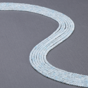 ลูกปัดพลอยธรรมชาติทรงเหลี่ยมเจียระไนหลากสี แดง เหลือง เขียว น้ำเงิน ชมพู ขาว ขนาด 8 มม. - Product Image 1