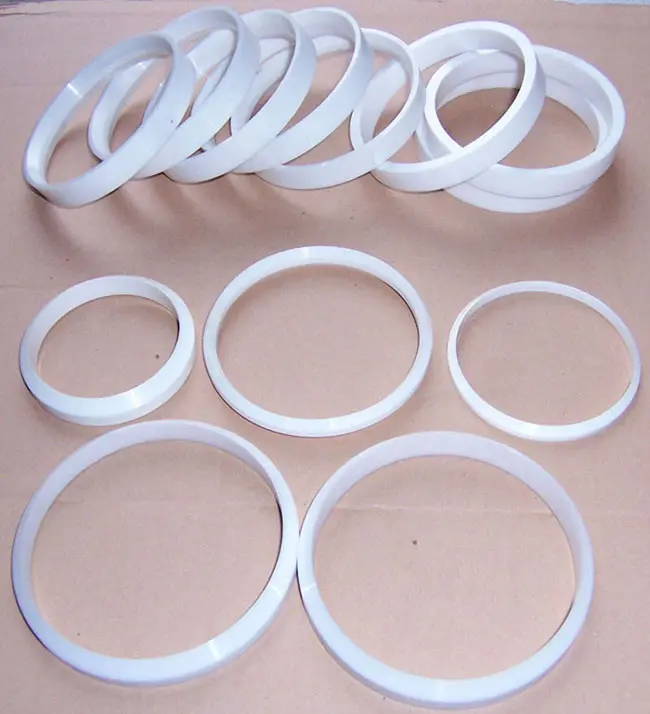 Wear Resistance Zirconia Ceramic Ring For Pad Printing Machine