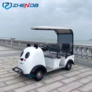 Go-Kart Panda de 4 Plazas, Carro de Golf Eléctrico Homologado para Circular por la Calle, Mini Vehículo Turístico - Product Image 3