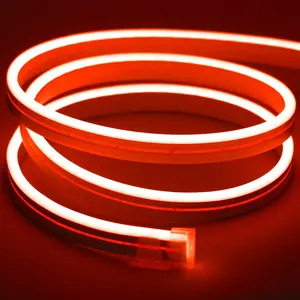 Equalizzazione del progetto luce flessibile al neon per esterni in silicone puro con striscia morbida a led che modella la luce angolare dell'angolo del tubo al neon