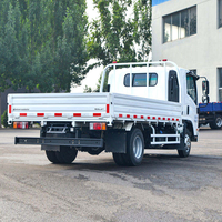 Truk Pagar Ringan Diesel 5-ton 4x2 yang Memenuhi Standar Euro VI, Dilengkapi Bak Kargo Tipe Panel dan Transmisi Otomatis