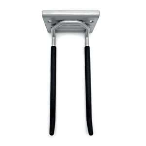 Gancho Doble KB K-RAIL de Alta Resistencia, Recubierto de Hierro con Polvo y Vinilo, Gancho Industrial para Exhibición en Rejilla, Capacidad Duradera de 30 lb, 6 mm - Product Image 4