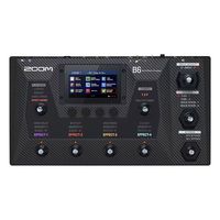 ZOOM G6/B6 Effets Complets pour Guitare Électrique/Basse, Machine à Rythmes, Enregistrement en Boucle pour Haut-parleur avec Fonction Bluetooth