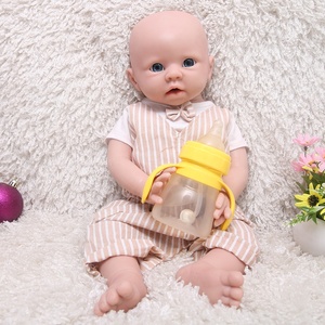 Muñecas Bebé <span class=keywords><strong>Reborn</strong></span> de Silicona de 20 Pulgadas Niña Realista Recién Nacida para Niños Mejor Regalo de Cumpleaños Juguete para Aliviar el Estrés - Product Image 5