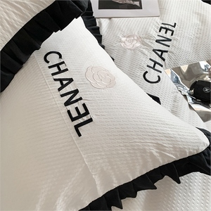 Nắng dệt mùa thu mùa đông bốn mảnh đặt mới Waffle ấm rửa bông Duvet cover đặt thơm gió Bộ giường Bộ - Product Image 6