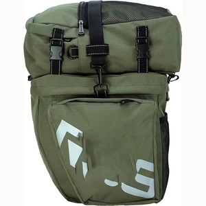 Échantillon Gratuit : Sacoche de Selle de Vélo Légère et Imperméable 20L avec Bandoulière Amovible Réglable et Housse de Pluie Réfléchissante pour Vélo - Product Image 5