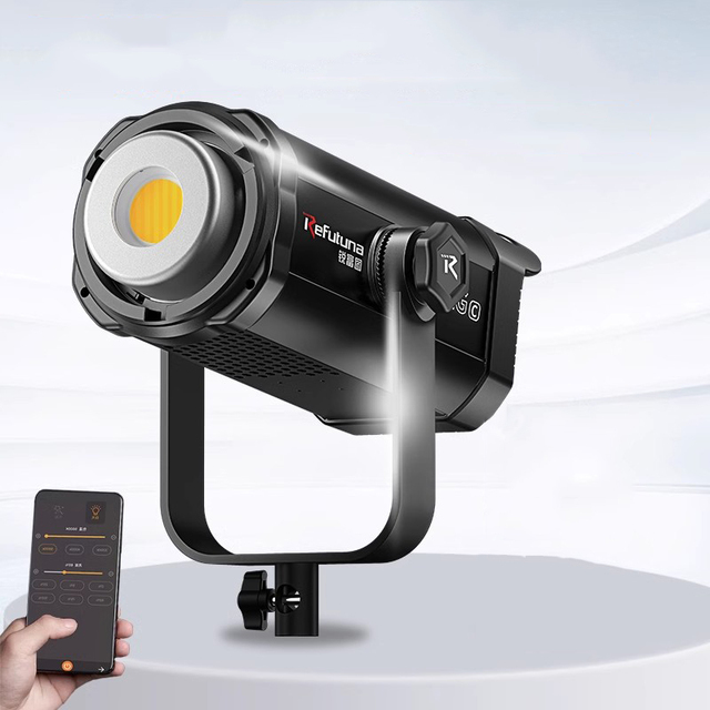 300W LED Video Light Continuous Photography Lamp Photo Studio Daylight Lighting Adjustable Color Temperature 2800-6400K Light