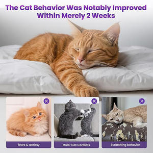 Diffuseur calmant de phéromone de chat <span class=keywords><strong>anti</strong></span>-<span class=keywords><strong>stress</strong></span> <span class=keywords><strong>naturel</strong></span> de 48ml - Product Image 5