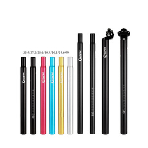 Tige <span class=keywords><strong>de</strong></span> <span class=keywords><strong>selle</strong></span> <span class=keywords><strong>de</strong></span> bicyclette en alliage d'aluminium, <span class=keywords><strong>Tube</strong></span> pour vélo <span class=keywords><strong>de</strong></span> route, <span class=keywords><strong>vtt</strong></span>, diamètre <span class=keywords><strong>de</strong></span> 25.4mm/27.2mm/28.6mm/30.4mm /30.8mm/31.6mm - Product Image 1
