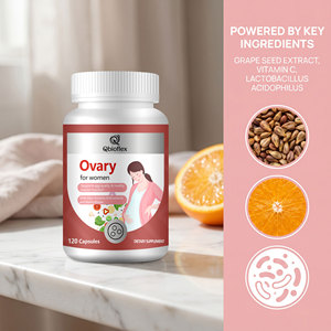 Capsules Qbioflex pour le soin des ovaires chez la femme, pour l'équilibre hormonal et la santé reproductive féminine - Product Image 3