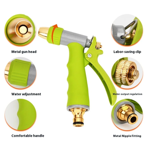 High Pressure Car Washing Water Gun Spray Nozzle Water Pipes Kit Car Wash Removal <b>Duster</b> Garden Irrigation Spray Gun - Product Image 6