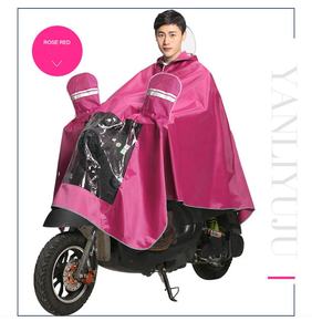 Poncho Unisexe Qingya pour Extérieur Vélos Trottinettes Cyclisme <span class=keywords><strong>Veste</strong></span> Imperméable Moto - Product Image 4
