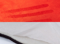Tissu en microfibre imitation daim avec dos en mousse de daim de 1,5 mètre de large pour les plafonds de voiture, les sièges de voiture, les plafonds de fourgonnettes, le flanelle, épaisseur de 4 mm