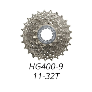 Cassette <span class=keywords><strong>SHIMANO</strong></span> CS-<span class=keywords><strong>HG400</strong></span> de 9 Velocidades 11-25T 11-28T 11-32T 11-34T 11-36T para Bicicleta de Montaña MTB, Piezas Originales - Product Image 6