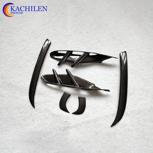 Rejilla de Ventilación Delantera de Fibra de Carbono Estilo <span class=keywords><strong>M</strong></span> para Porsche Taycan 2018-2022 - Product Image 5