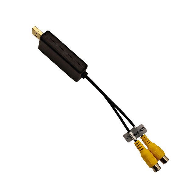 USB to Cvbs Video Output Adapter to RCA Interface Cable Usb Input 2 Port Video Output for Android Car Radio Player Head Unit